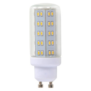 Just Light. GU10 LED-Leuchtmittel, 4W, warmweiß, 8,1x2,9cm. Energiesparende LED für Wohnräume.
