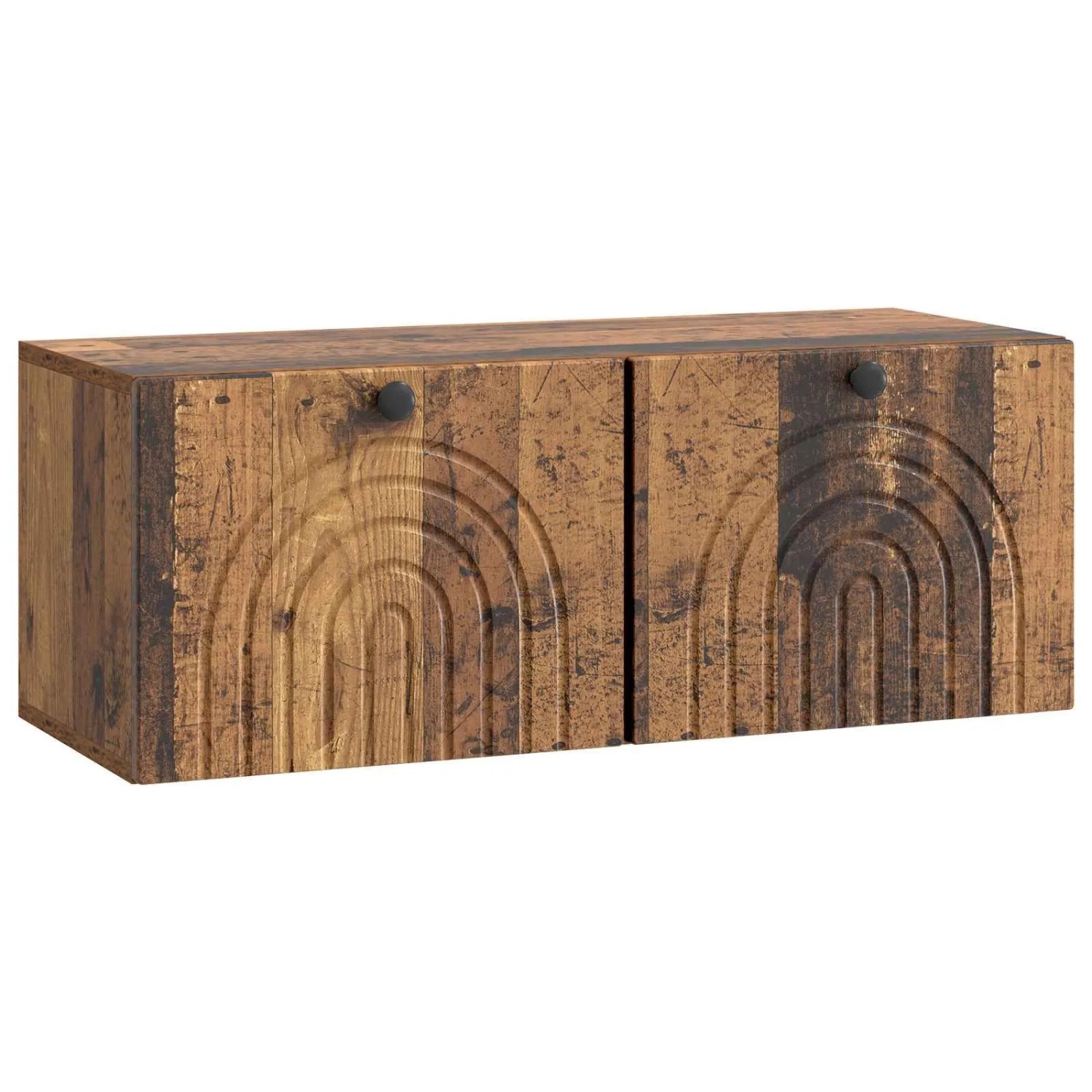vidaXL Wandmontierter TV-Schrank Altholz 78,5 x 31 x 30 cm 898213