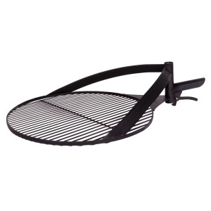 CookKing Grillrost für Feuerschale Bandito, Stahl, schwarz.