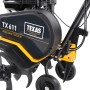 Texas TX611TG Benzin-Motorhacke mit Dual Shaft System und Rädern.