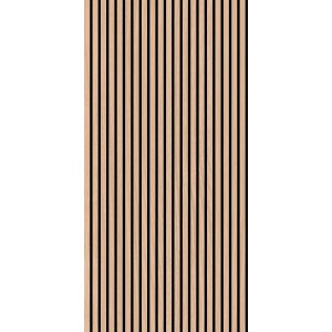 Jangal Akustikpaneel Solid Classic Oak, MDF-Furnier, 240x60 cm, für verbesserte Raumakustik.