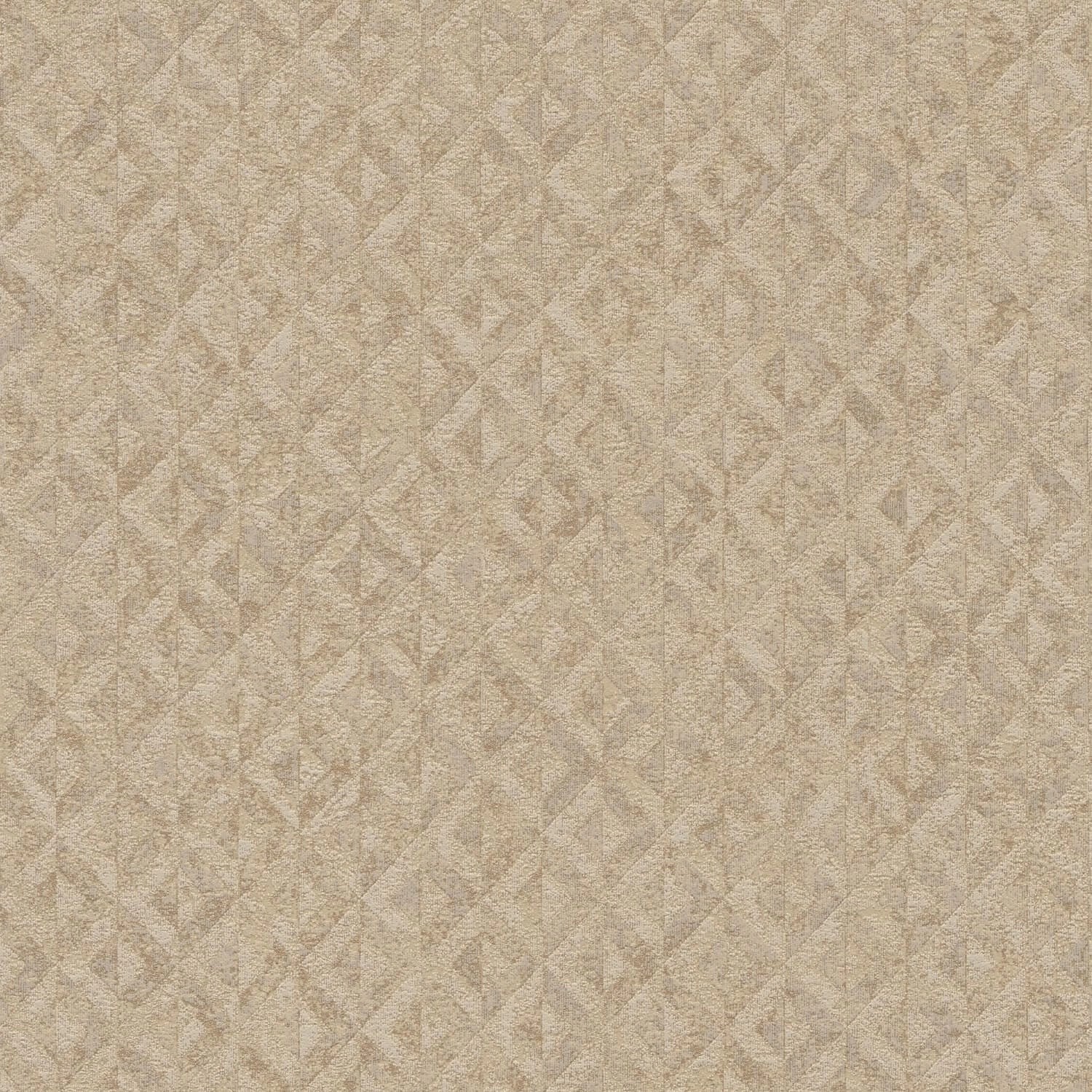 PROFHOME 395051-GU Grafik Tapete Geometrisch schimmernd Beige Gold 0,53 m x günstig online kaufen