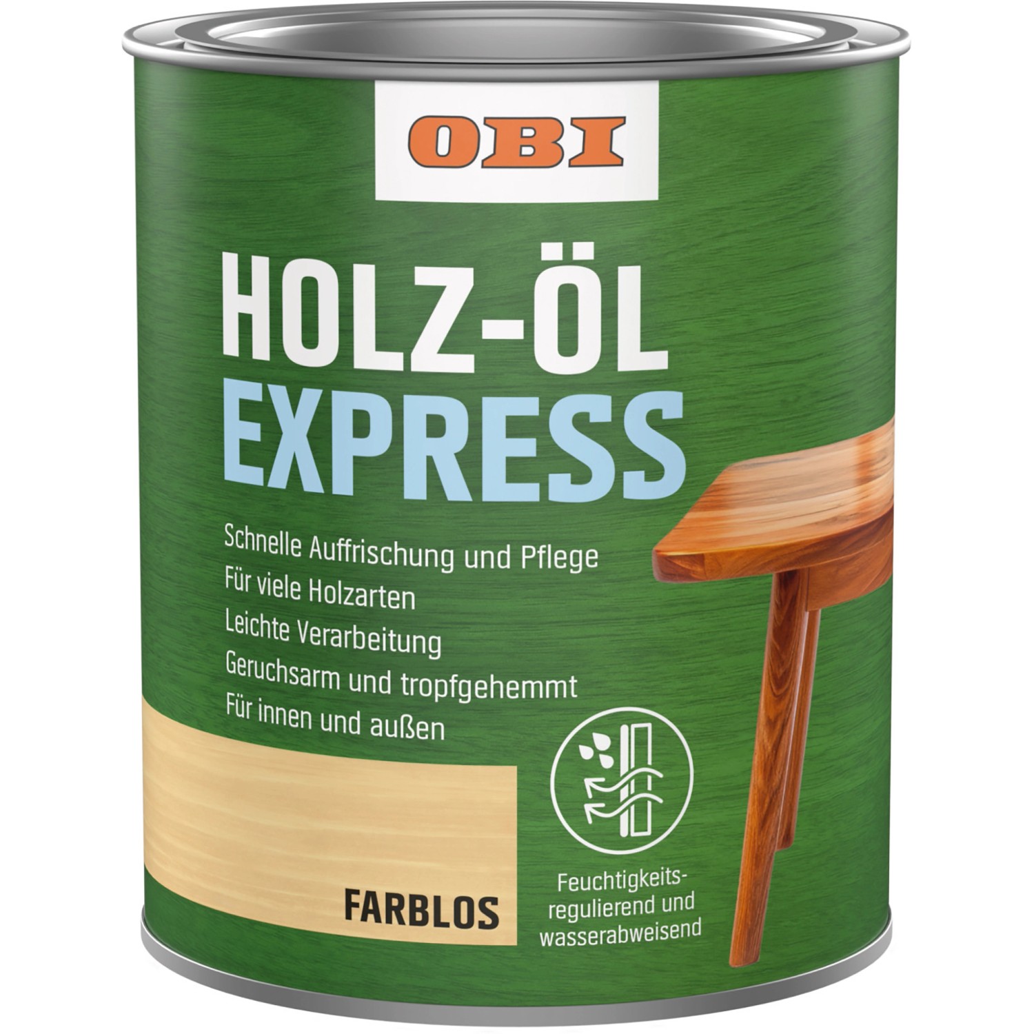 OBI Holz-Öl Express Farblos 750 ml