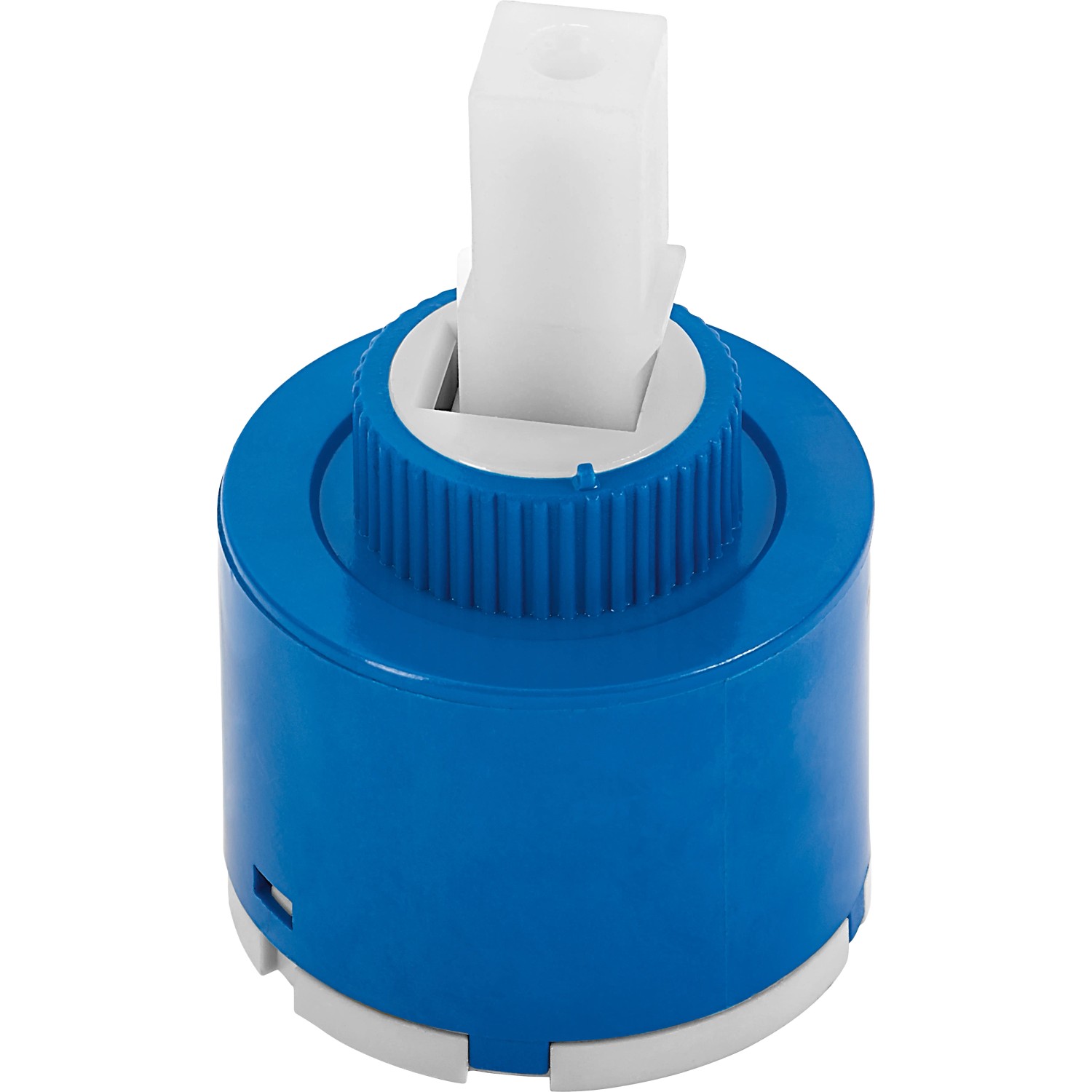 Blaue 40 mm Keramikkartusche für Niederdruck Küchenarmatur, Ersatzteil.