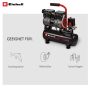 Einhell Kompressor TE-AC 6 Silent: Leiser, ölfreier Kompressor mit Manometer und Druckminderer.