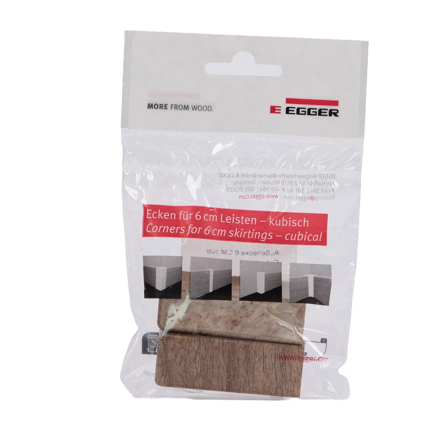 Egger Außenecke Kubisch 6 cm Eiche Taupe 2 Stück günstig online kaufen
