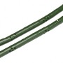 Zwei grüne Baumschutzhüllen (60cm) zum Schutz junger Bäume vor Schädlingen.