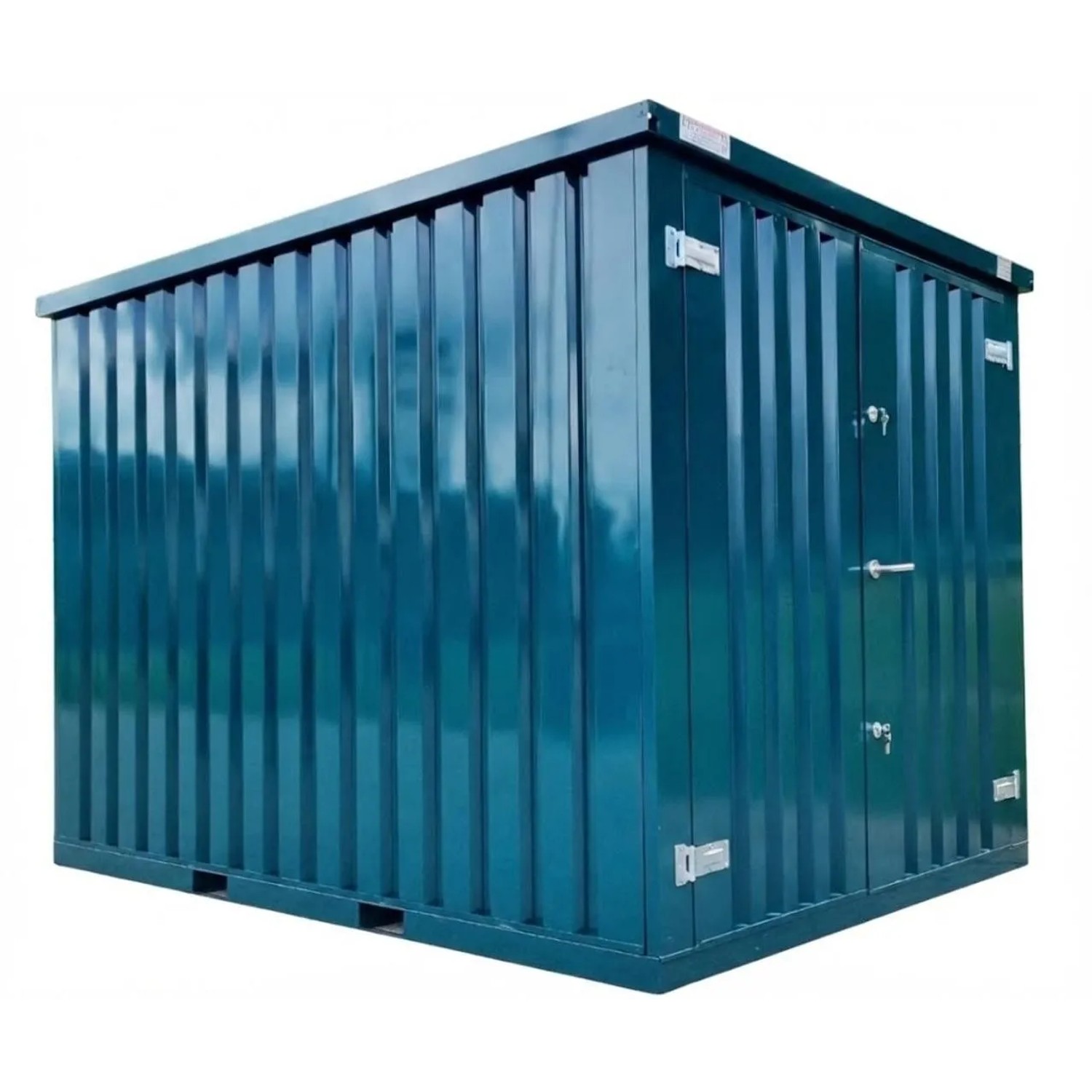 LagercontainerXXL 3m Lagercontainer mit Doppeltür & Doppelverriegelung RAL6 günstig online kaufen