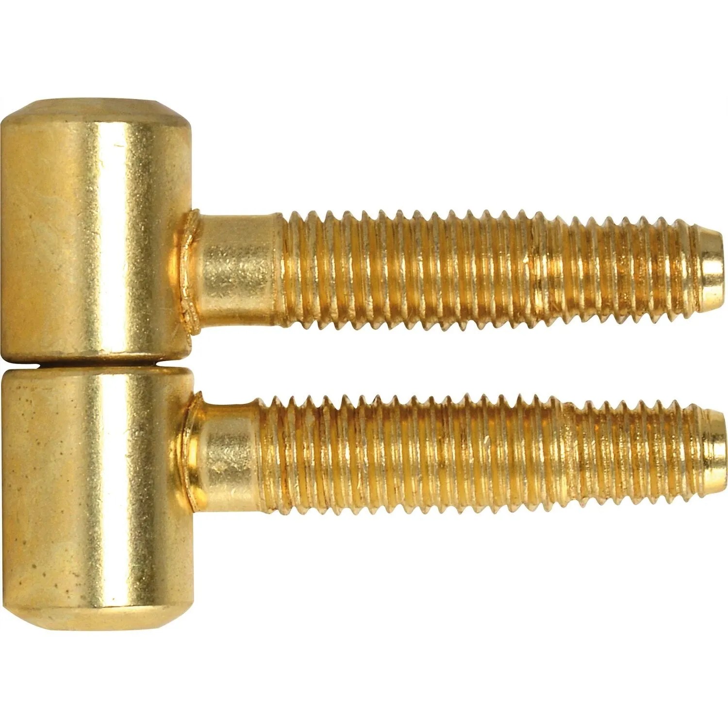 Sfs Einbohrband Türband 3-fach ø 13 mm mit Zylinderkopf Stahl Vermessingt