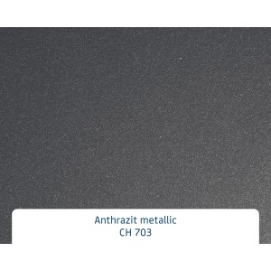 Detailansicht: EcoStar Haustür Isopro IP 015 in Anthrazitmetallic.