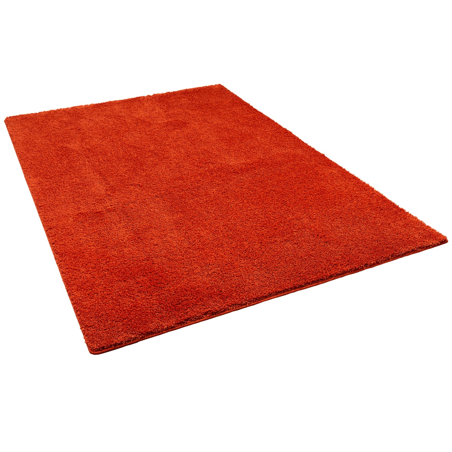 Snapstyle Hochflor Shaggy Teppich Palace Rost 140x200cm günstig online kaufen