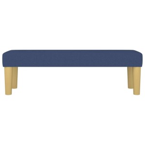 vidaXL Sitzbank Blau 100x30x30 cm Stoff 346658