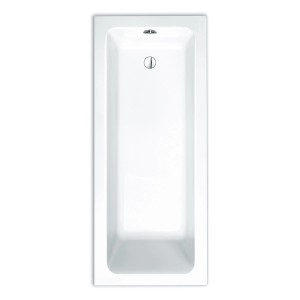 Steinkamp Rechteck-Badewanne Life, 170x75 cm, weiß matt, aus Acryl, ohne Zubehör.