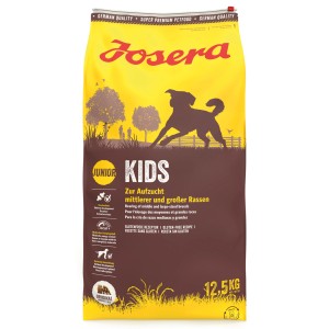 Josera Hunde-Trockenfutter Kids, 12,5 kg Sack für mittlere und große Rassen.