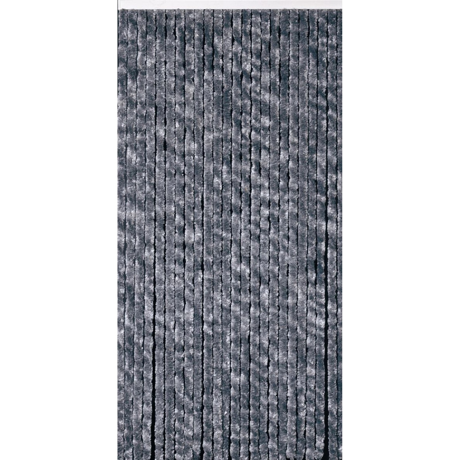 Türvorhang Flauschi Silber-Grau 100 cm x 200 cm günstig online kaufen
