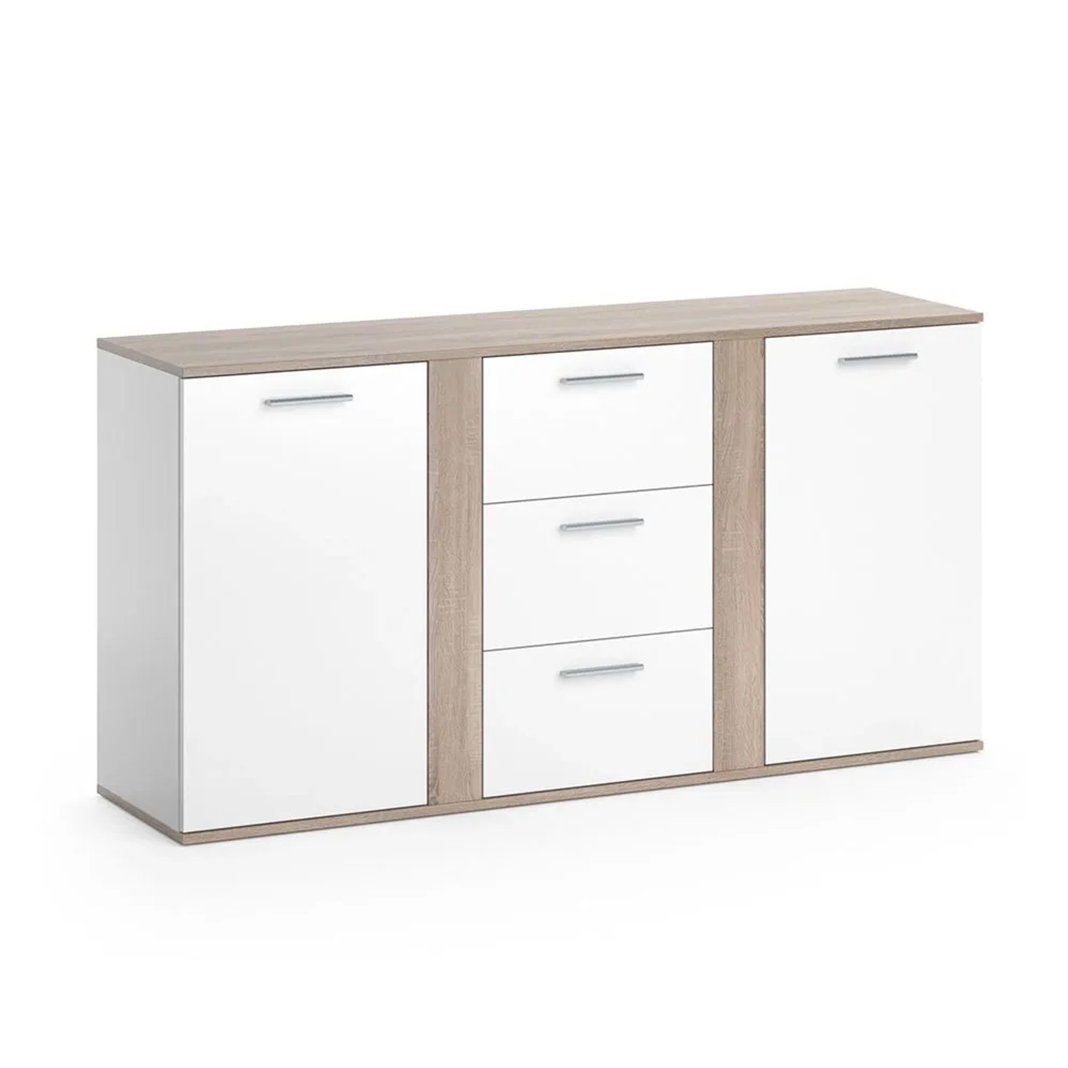 Vicco Kommode Novelli Sonoma 40 x 80 mit Schubladen Art Nr 32056
