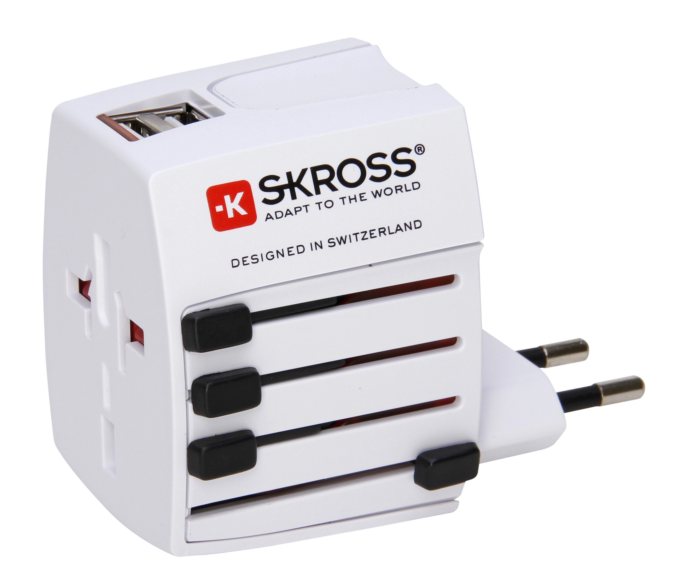 Skross World Travel Adapter inkl. 2-fach USB-Adapter kaufen bei OBI