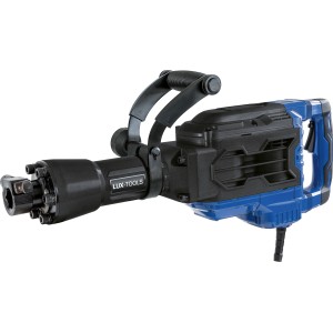 LUX Abbruchhammer E-AHL-21, 1700 W, im Koffer. Baumaschine zum Stemmen und Meißeln in Stein und Beton.