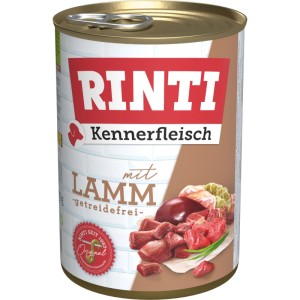 Rinti Hunde-Nassfutter Kennerfleisch Lamm 400 g