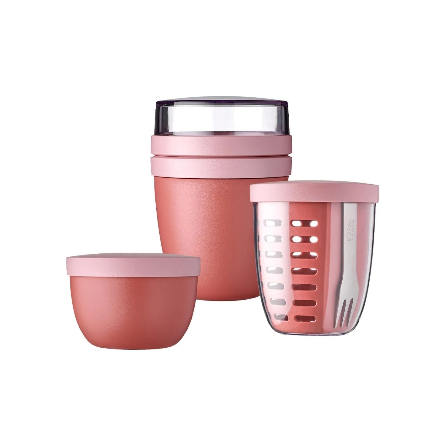 Mepal Ellipse Pot-Set 3-teilig Vivid Mauve
