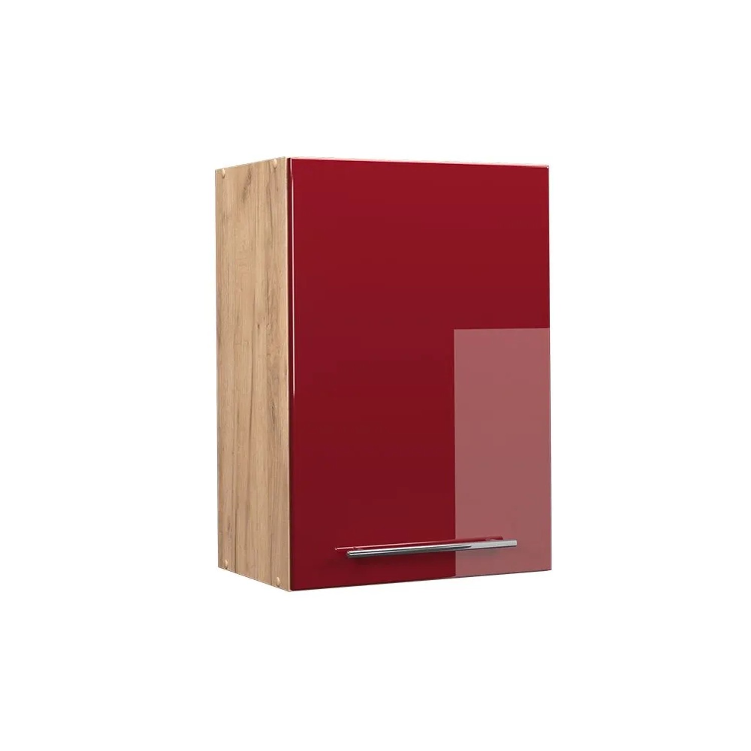 Vicco Hängeschrank Fame-Line Bordeaux Hochglanz Goldkraft Eiche 50 cm
