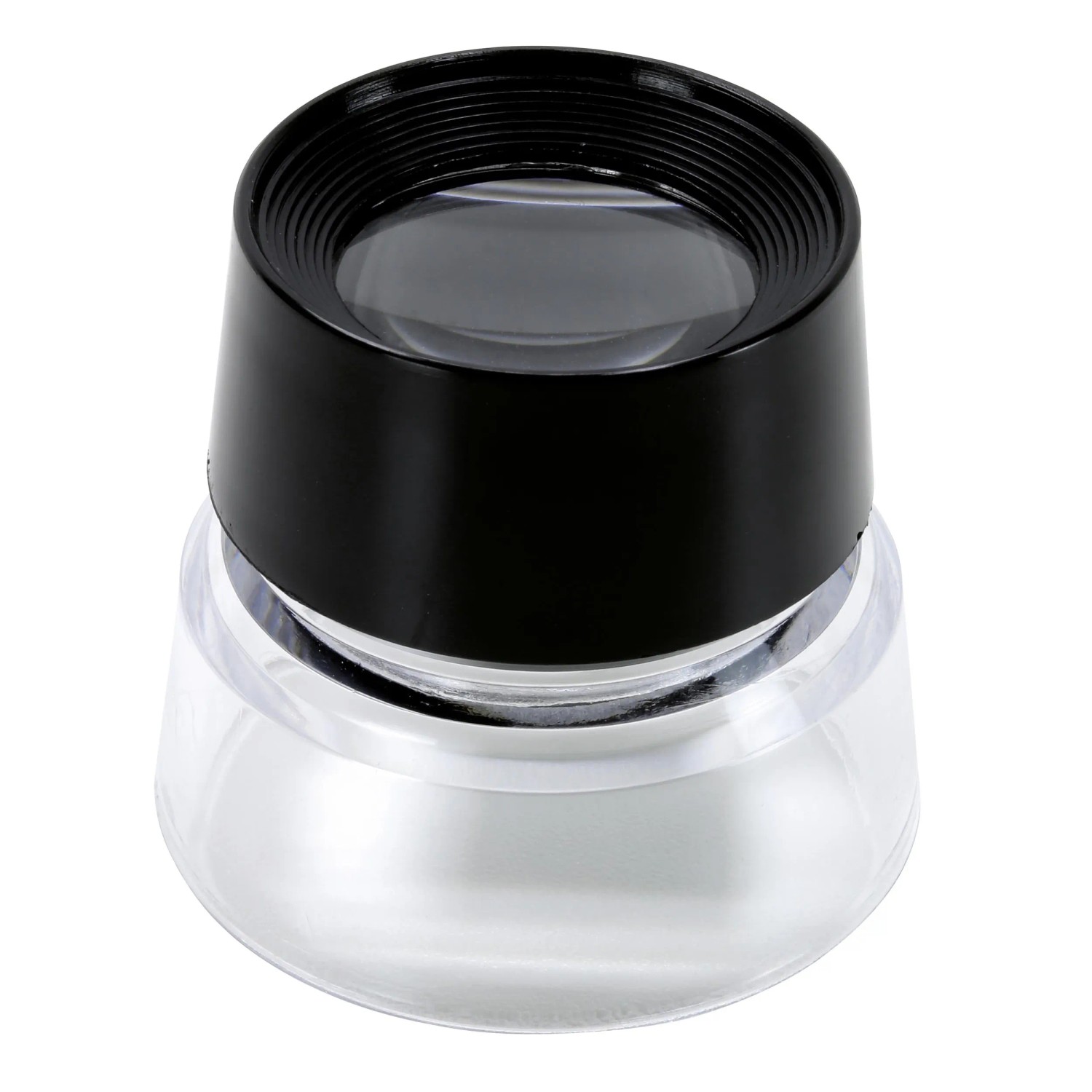 Blanko Standlupe Kunststoff 10-Fache Vergrößerung