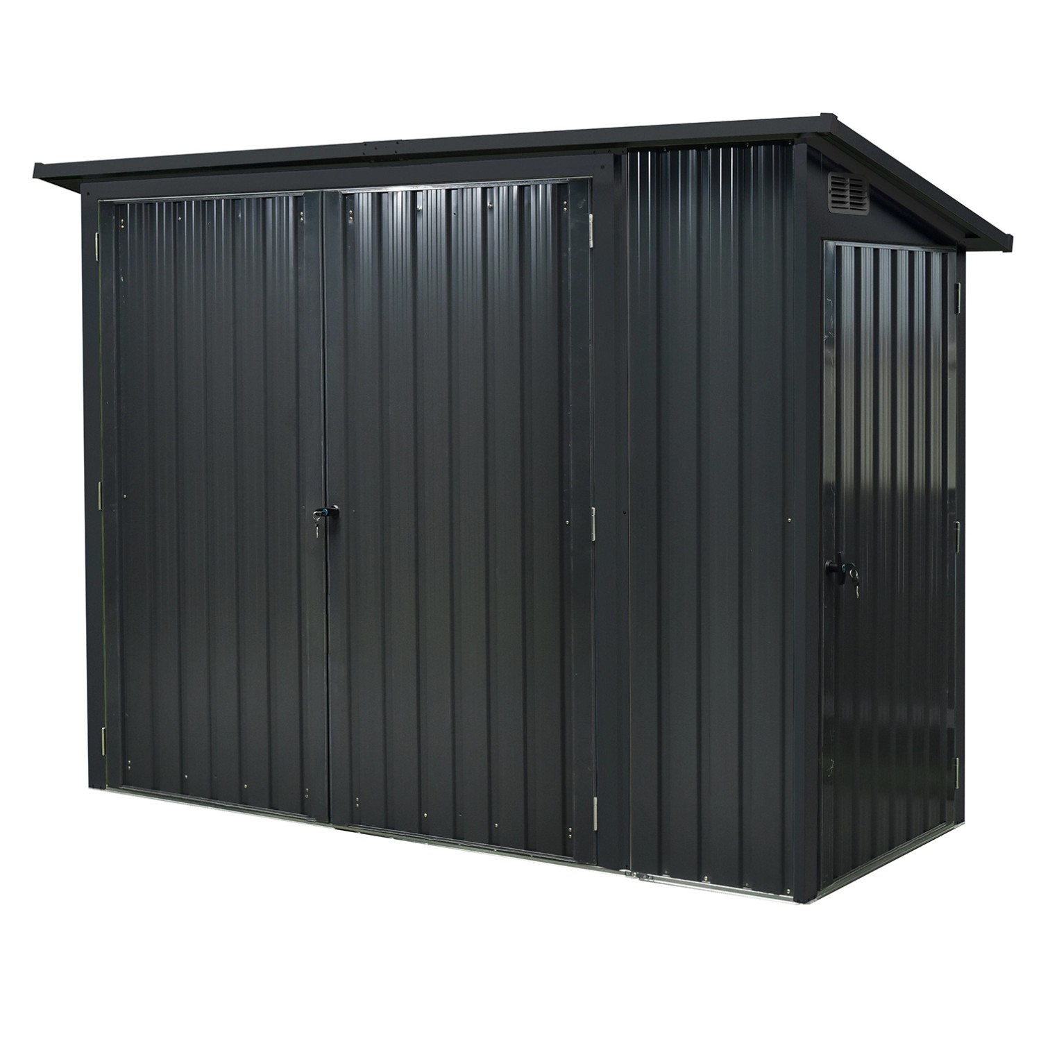 Floraworld Multifunktionsunterstand 3-in-1 mit Seitentür 243 x 112 x 176 cm günstig online kaufen