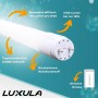 LUXULA LED T8 Röhre 150cm, 22W, kaltweiß, mit Brücke im 5er-Set. Leuchtmittel für helle Beleuchtung.