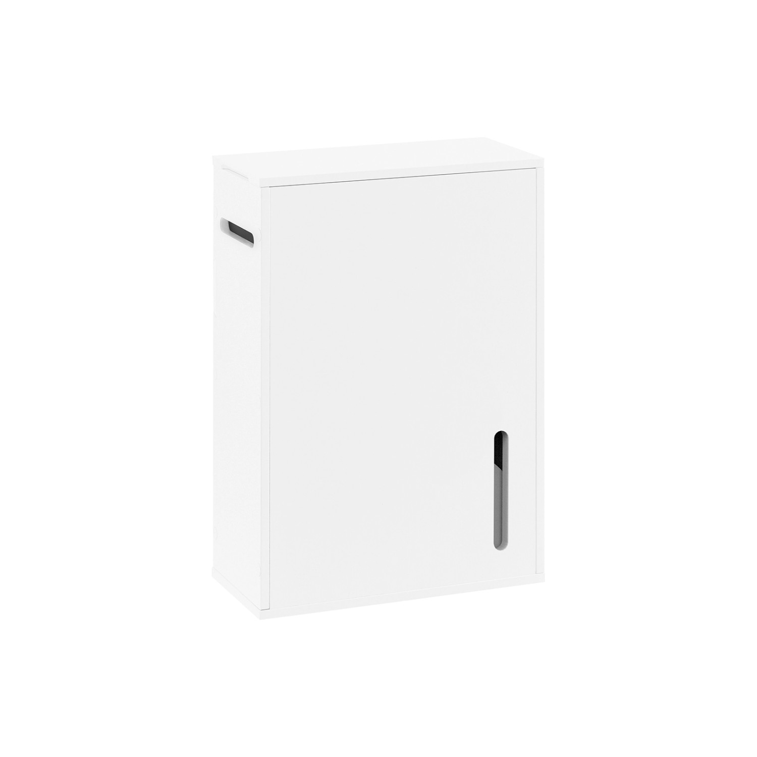 SoBuy Toilettenpapier Hängeschrank Aufbewahrungsschrank Badmöbel Weiß BZR19 günstig online kaufen