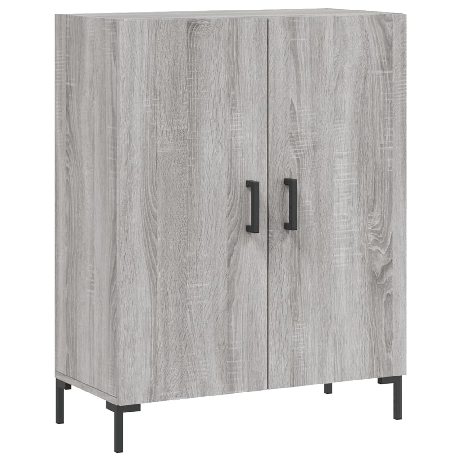 vidaXL Sideboard Grau Sonoma 69,5x34x90 cm Holzwerkstoff 827730 günstig online kaufen