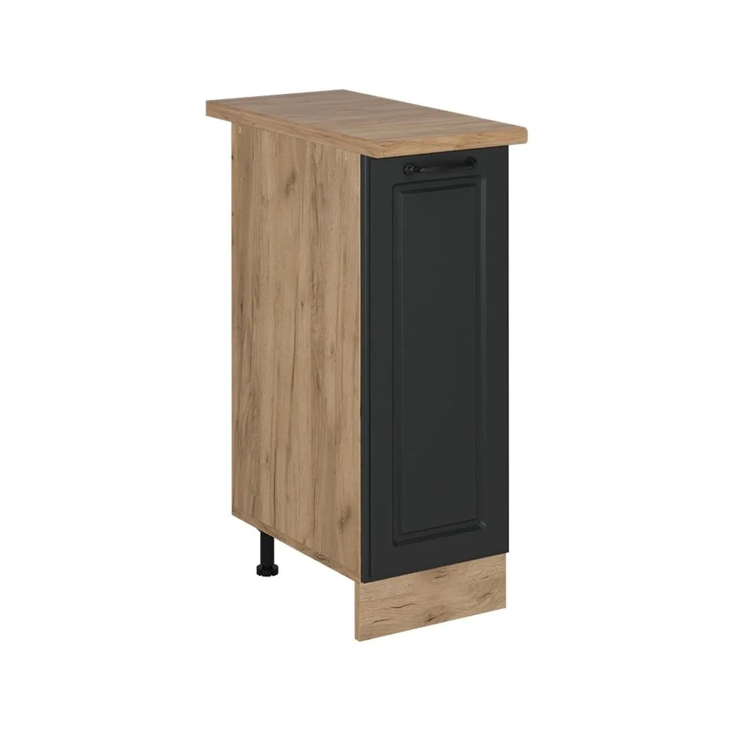 Vicco Apothekerschrank R-Line Anthrazit Landhaus 30 x 82 AP Eiche Art Nr 53980