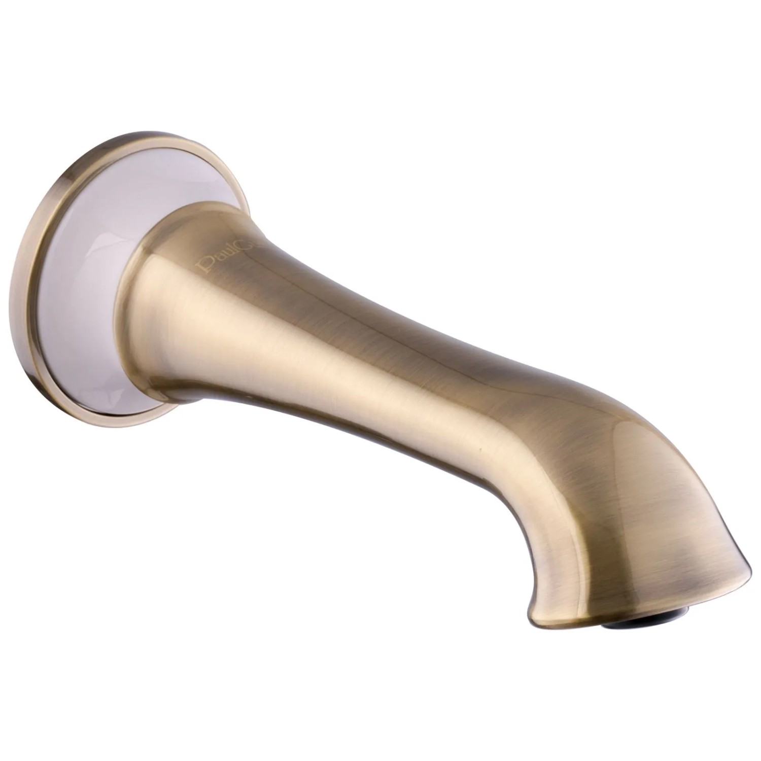 PaulGurkes Wanneneinlauf Messing Nostalgie Bronze Wasserhahn