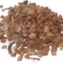 Haufen Proflora Kokoschips, Mulch- und Mischsubstrat für Kübelpflanzen und Beete.