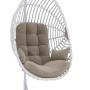 Sitzkissen für Hängesessel Leyburn, Ersatzkissen in Beige.