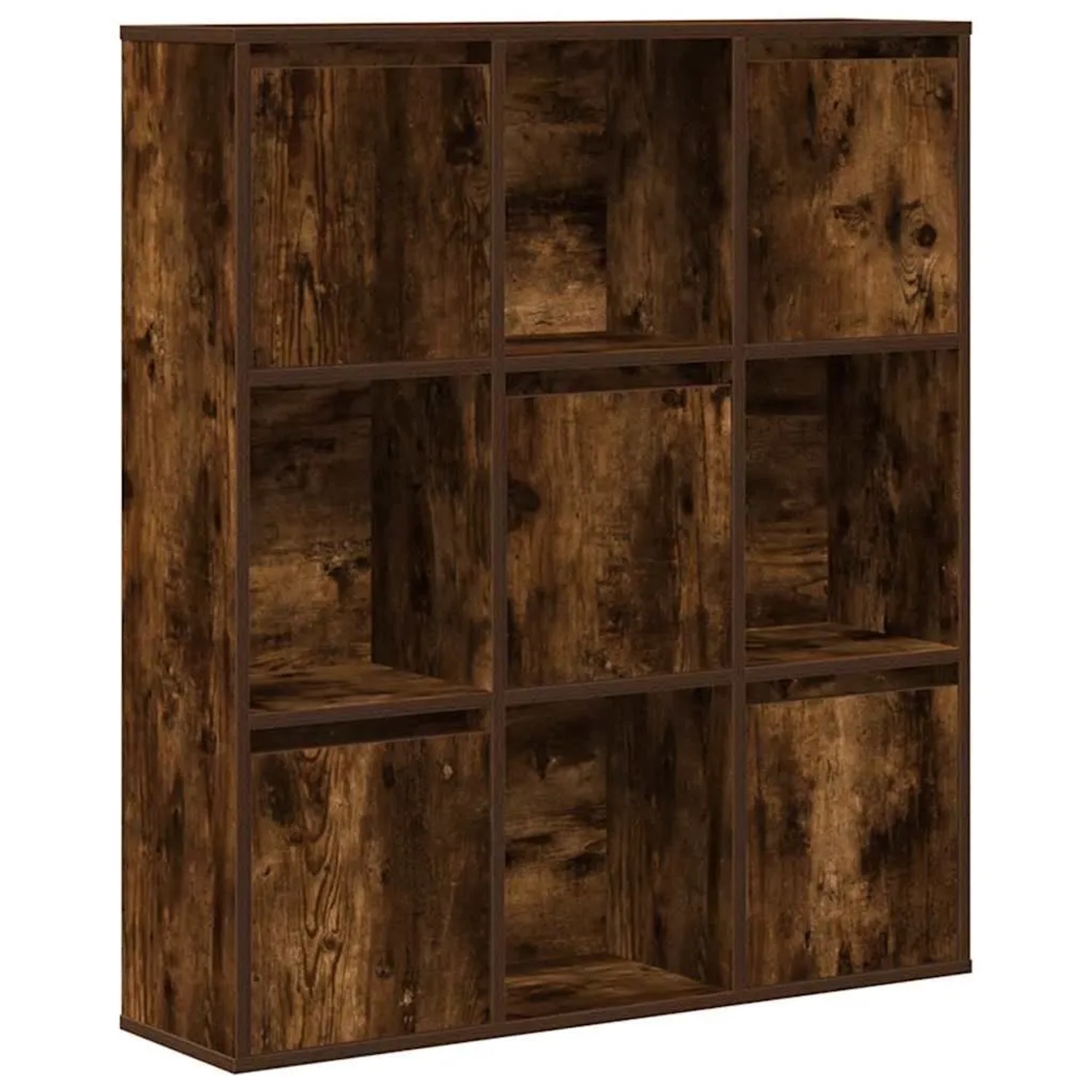 vidaXL Bücherregal Räuchereiche 89x24x101,5 cm Holzwerkstoff 860404 günstig online kaufen