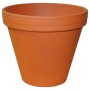 Pflanztopf Terrakotta, Ø 26 cm, klassischer Blumentopf für Garten und Balkon.