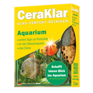 abrazo Schwämme CeraKlar Aquarium 1 x 2 Stück