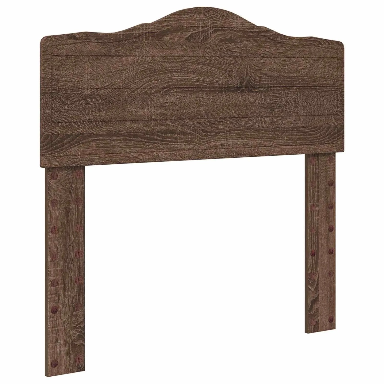 vidaXL Kopfteil mit Kopfteil Braun Eichen-Optik 80 cm Holzwerkstoff 888723