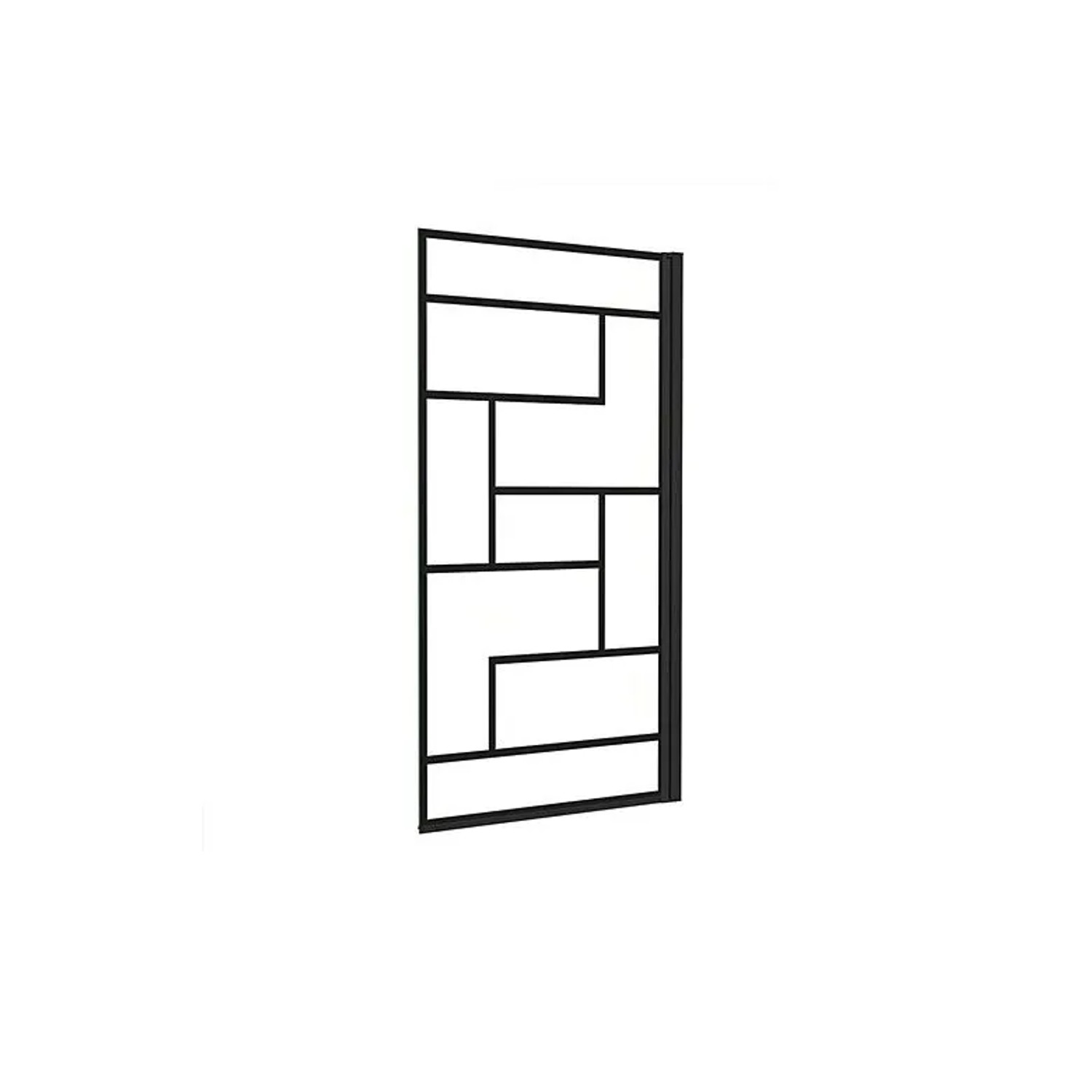 Duschparadies 80 x 140cm Badewannenaufsatz Duschwand 4mm ESG Sicherheitsgla günstig online kaufen