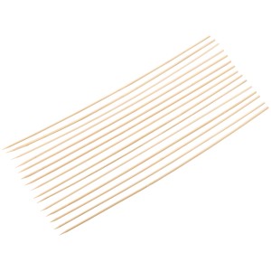 15 Splittstäbe, 40 cm, aus Naturmaterial zur Pflanzenstützung im Garten.