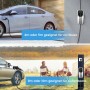 Junsun Mobile Wallbox EV Ladegerät lädt Elektroauto zu Hause an Wandbox und mobil im Freien. 22kW, 3-phasig.