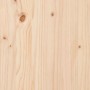Detailaufnahme: Helles, unbehandeltes Kiefernholz für vidaXL Massivholzbett, Betten Kategorie.