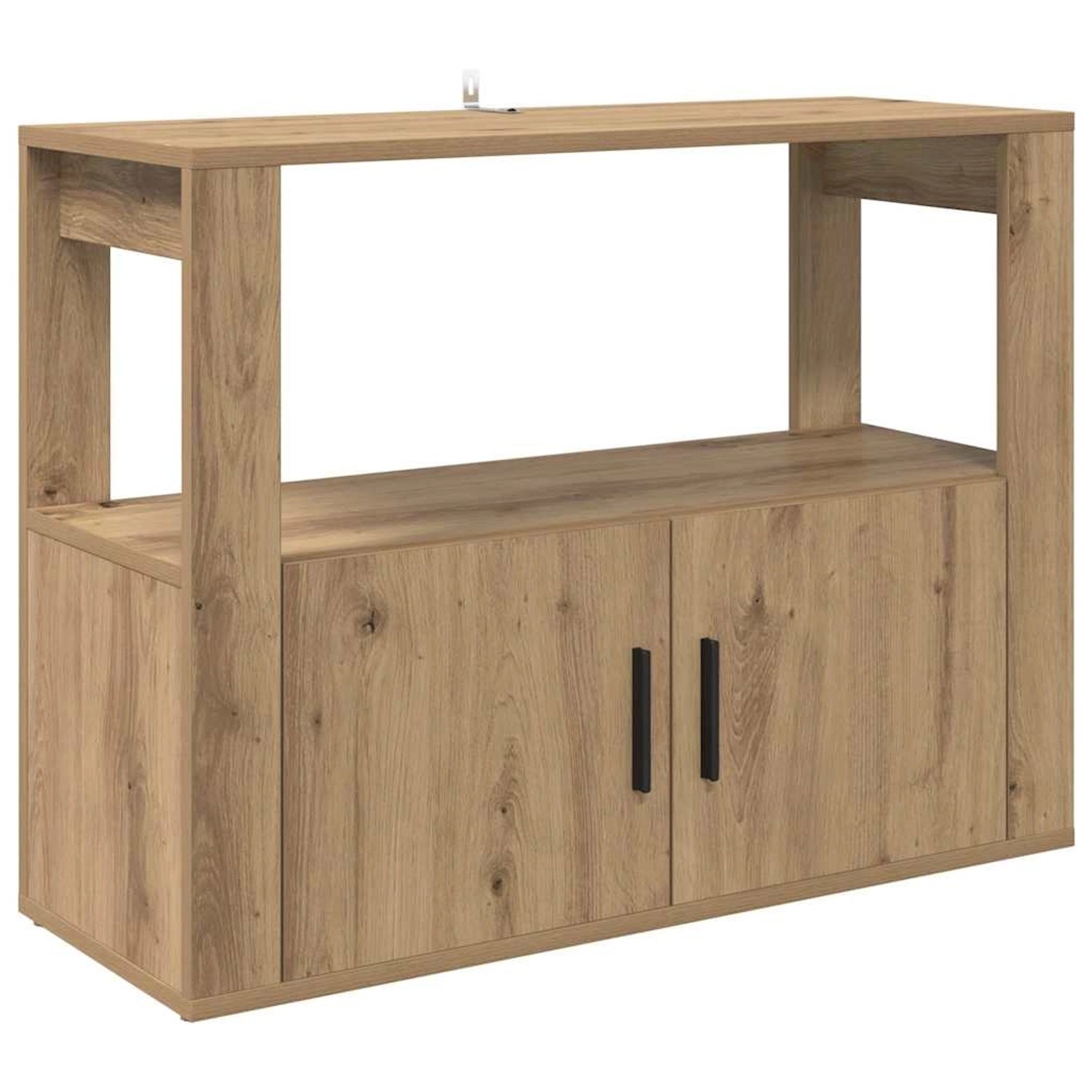 vidaXL Sideboard Artisan-Eiche 80 x 30 x 60 cm Holzwerkstoff 881091