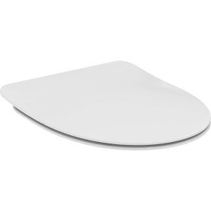 Weißer Ideal Standard i.life A WC-Sitz im Sandwich-Design.