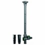 Heissner Aqua Jet Eco Teichpumpen-Set 4900 l/h mit Wasserspielaufsätzen und Teleskopsteigrohr.