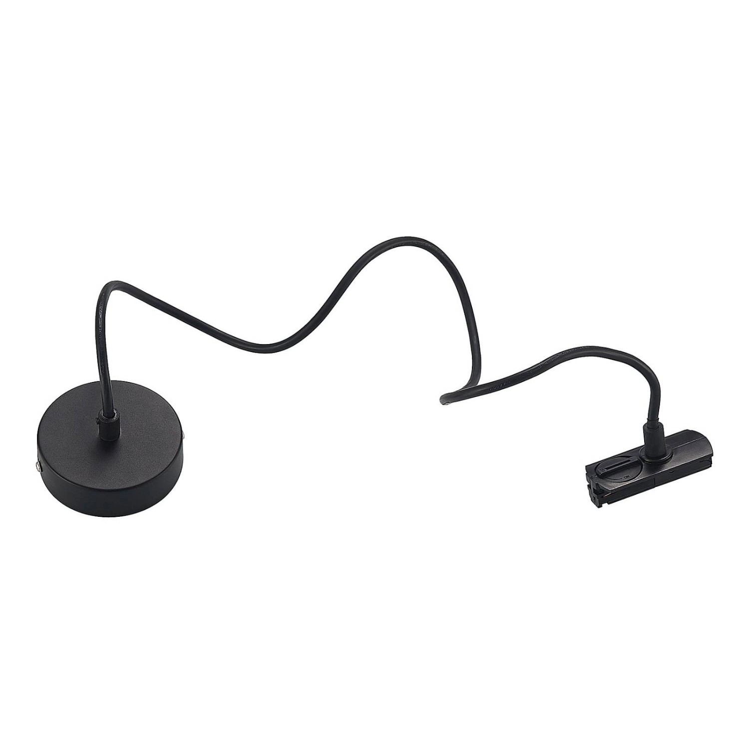 Lindby Stromschienenleuchte Linaro 9627149 in Schwarz aus Metall Flurleuchte