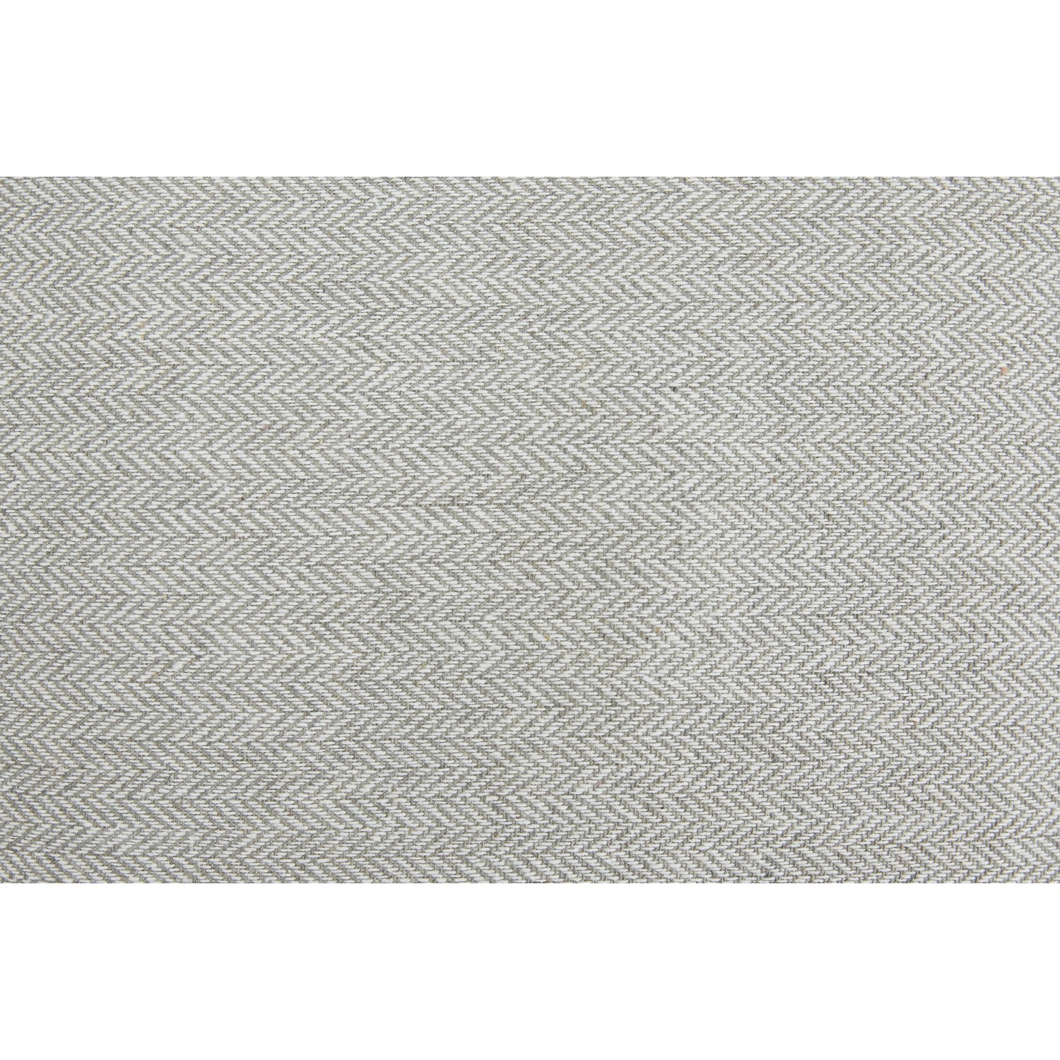 Andiamo Kissen Jenny, 40x40 cm, hellgrau mit Fischgrätmuster.