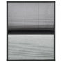 vidaXL Insektenschutz-Plissee für Fenster Alu 80x100 cm mit Jalousie 148683_3