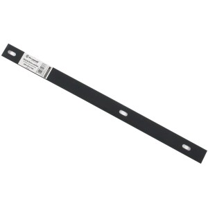 Floraworld Abdeckschiene, 64 cm, anthrazit, für Zaunpfosten 6x4 cm.