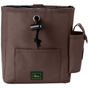 Braune Hunter Gürteltasche Tyra, 17x14 cm, für Hundesnacks und Zubehör beim Training.